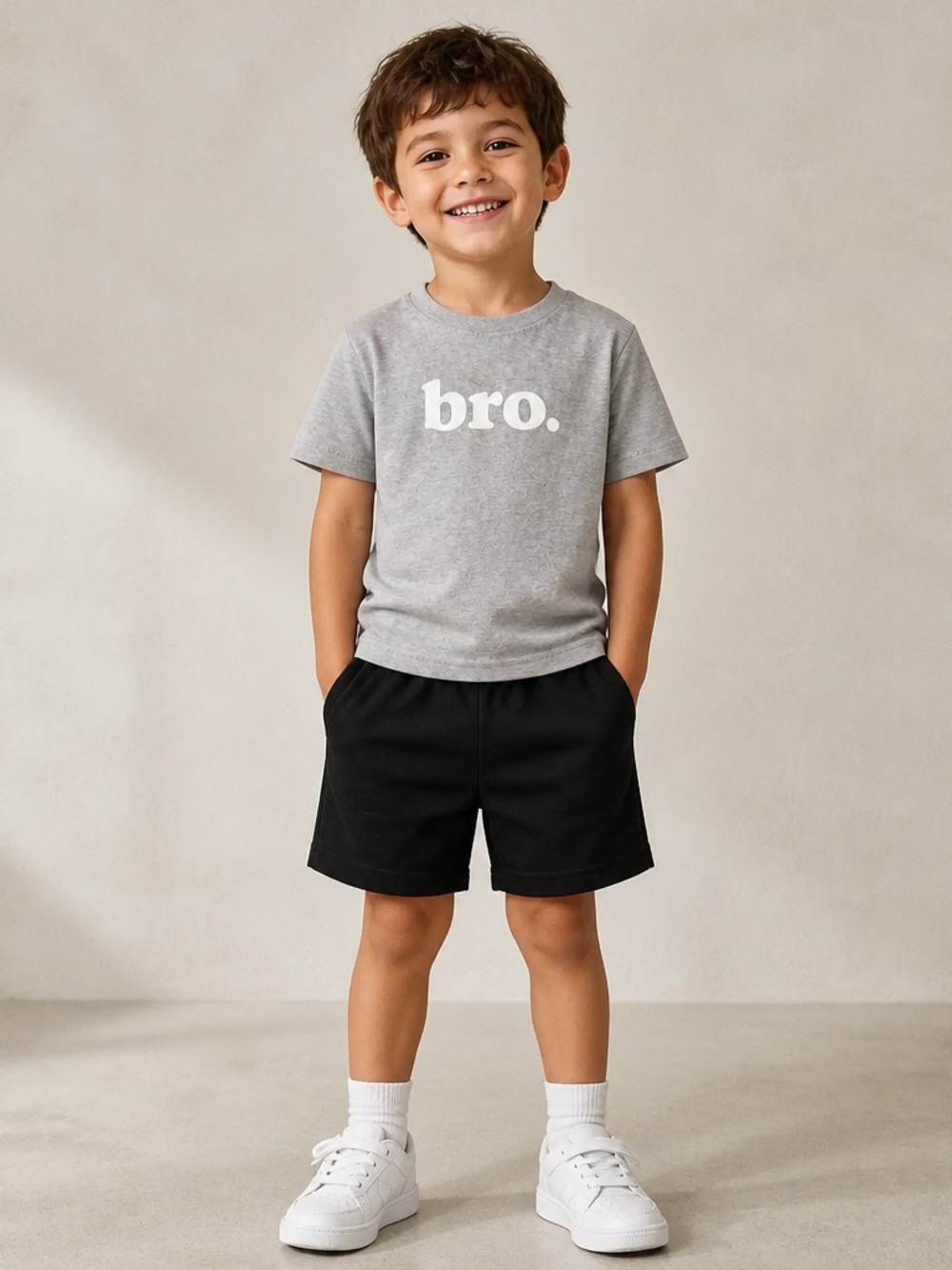 Kids Black Casual Shorts - Classic Everyday Bottoms